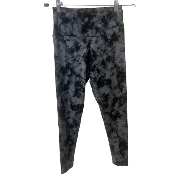 ONZIE Workout Athletic Leggings Black Gray Women Size Medium/Large - Picture 1 of 8